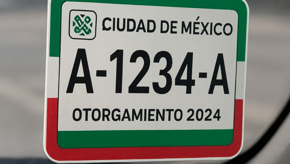 que es el engomado de placas