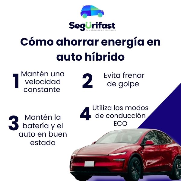 Cómo ahorrar energía en auto híbrido