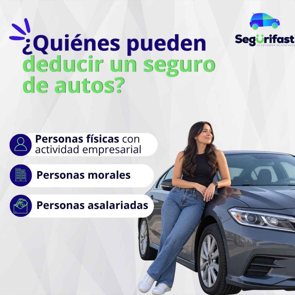 ¿El seguro de auto es deducible de impuestos?