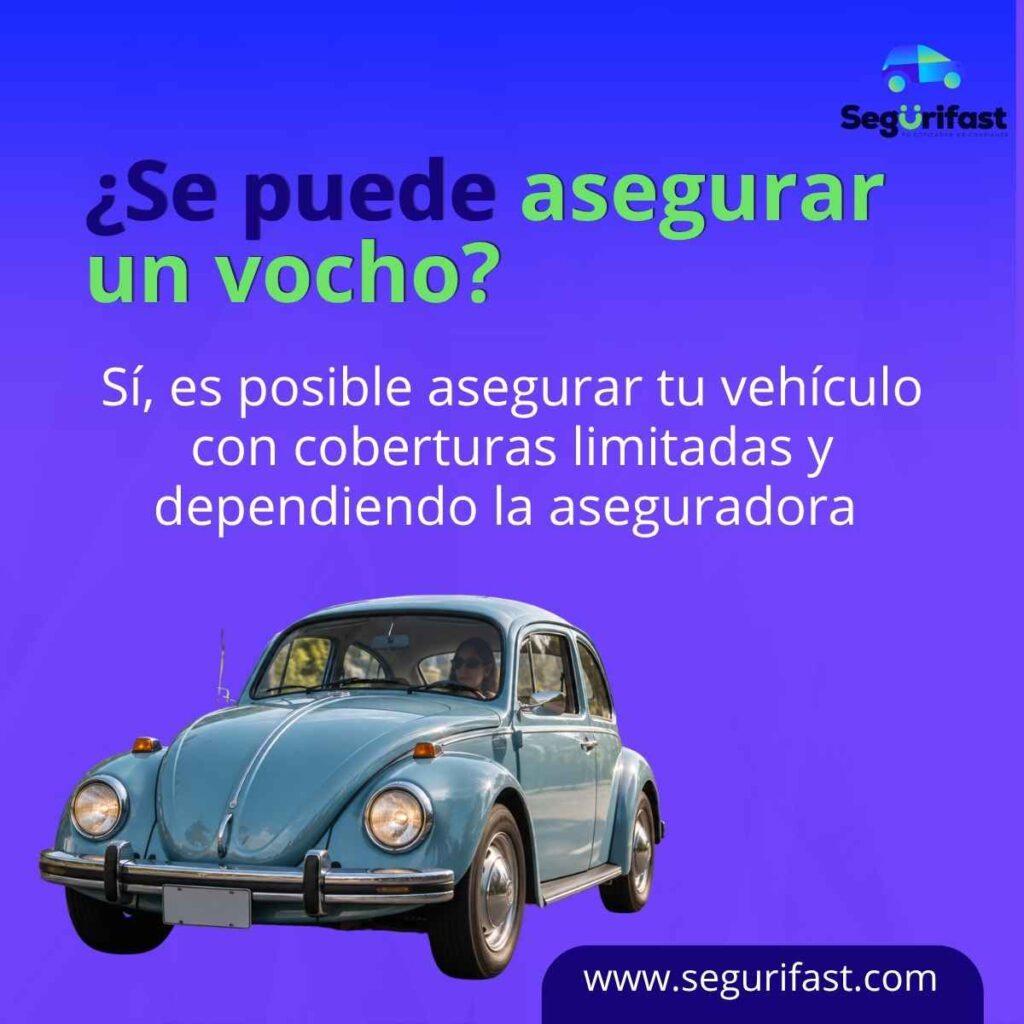 asegurar un vocho
